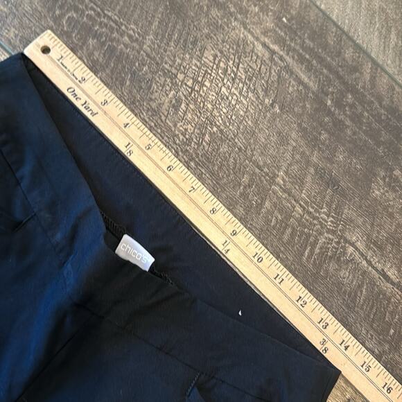 Chico's Women's So Slimming 360 Brigitte Ankle Pants Black Size 6 - Picture 6 of 10